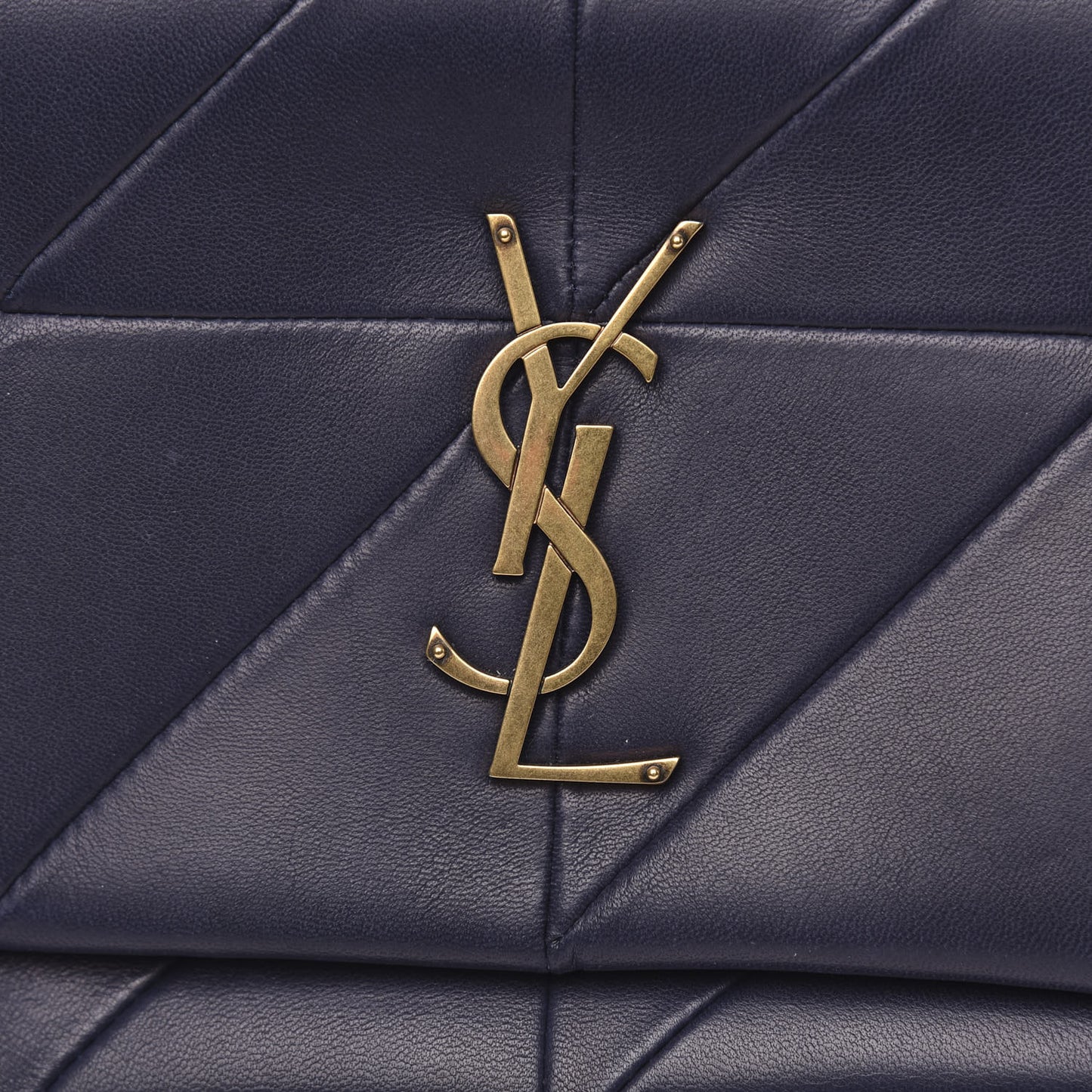 Lambskin Patchwork Monogram Medium Jamie Dark Notte