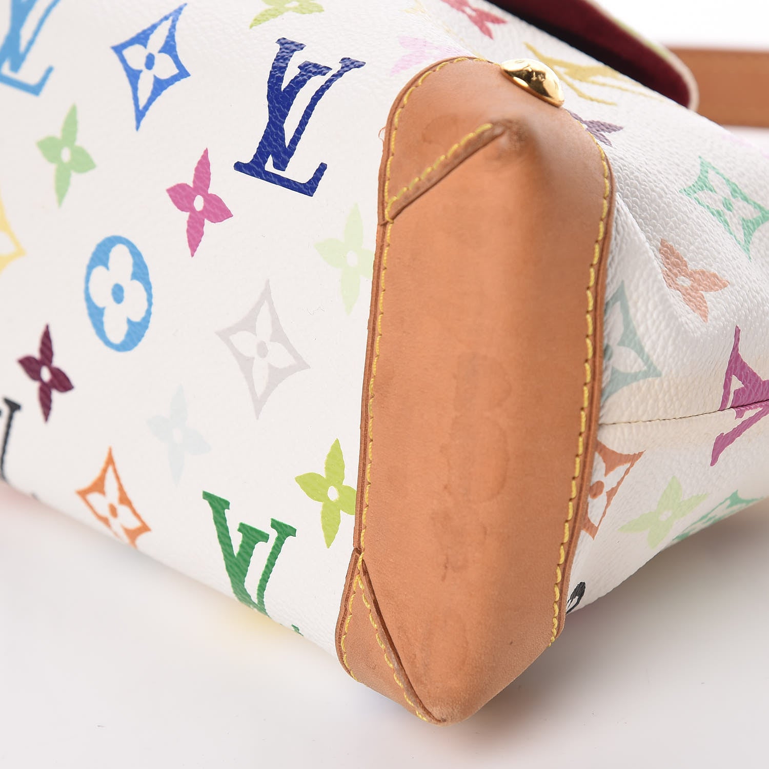 Louis Vuitton Monogram Multicolor Eliza White 9 of 12
