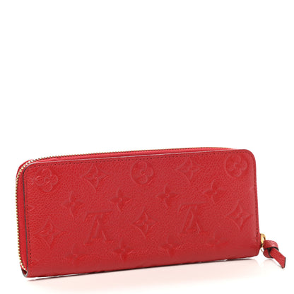 Louis Vuitton Empreinte Clemence Wallet Cherry 4 of 8
