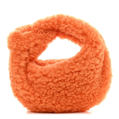 Bottega Veneta Shearling Mini Jodie Light Orange 1 of 9