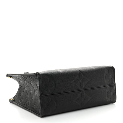 Louis Vuitton Empreinte Monogram Giant Onthego PM Black 4 of 12