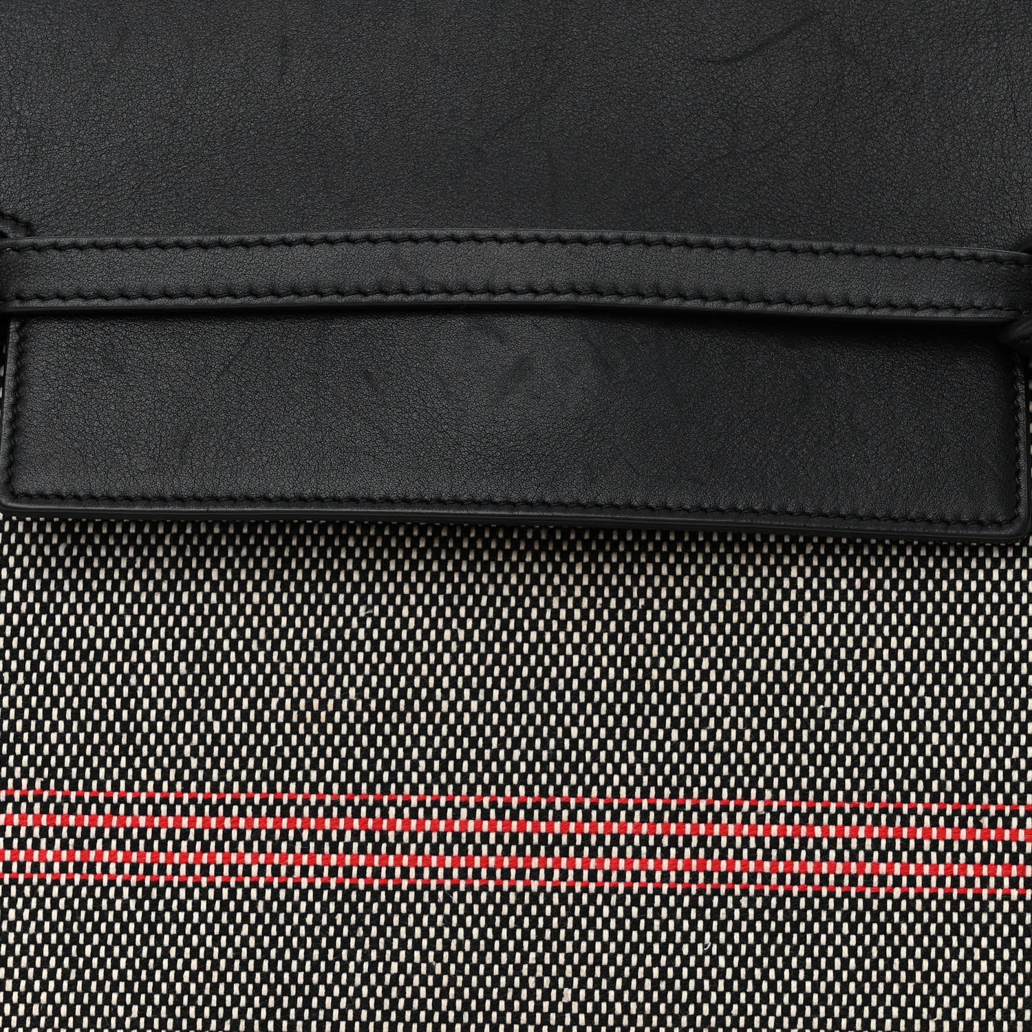 Celine Cotton Canvas Calfskin Mini Belt Bag Black 8 of 13