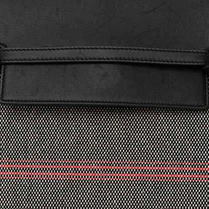 Celine Cotton Canvas Calfskin Mini Belt Bag Black 8 of 13