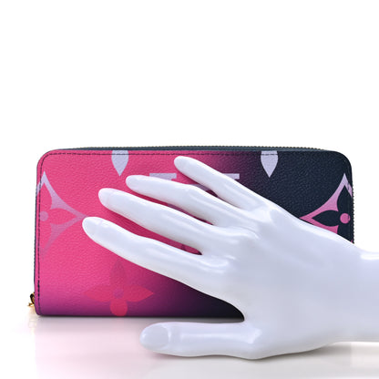 Louis Vuitton Monogram Giant Spring In The City Zippy Wallet Midnight Fuchsia 2 of 7