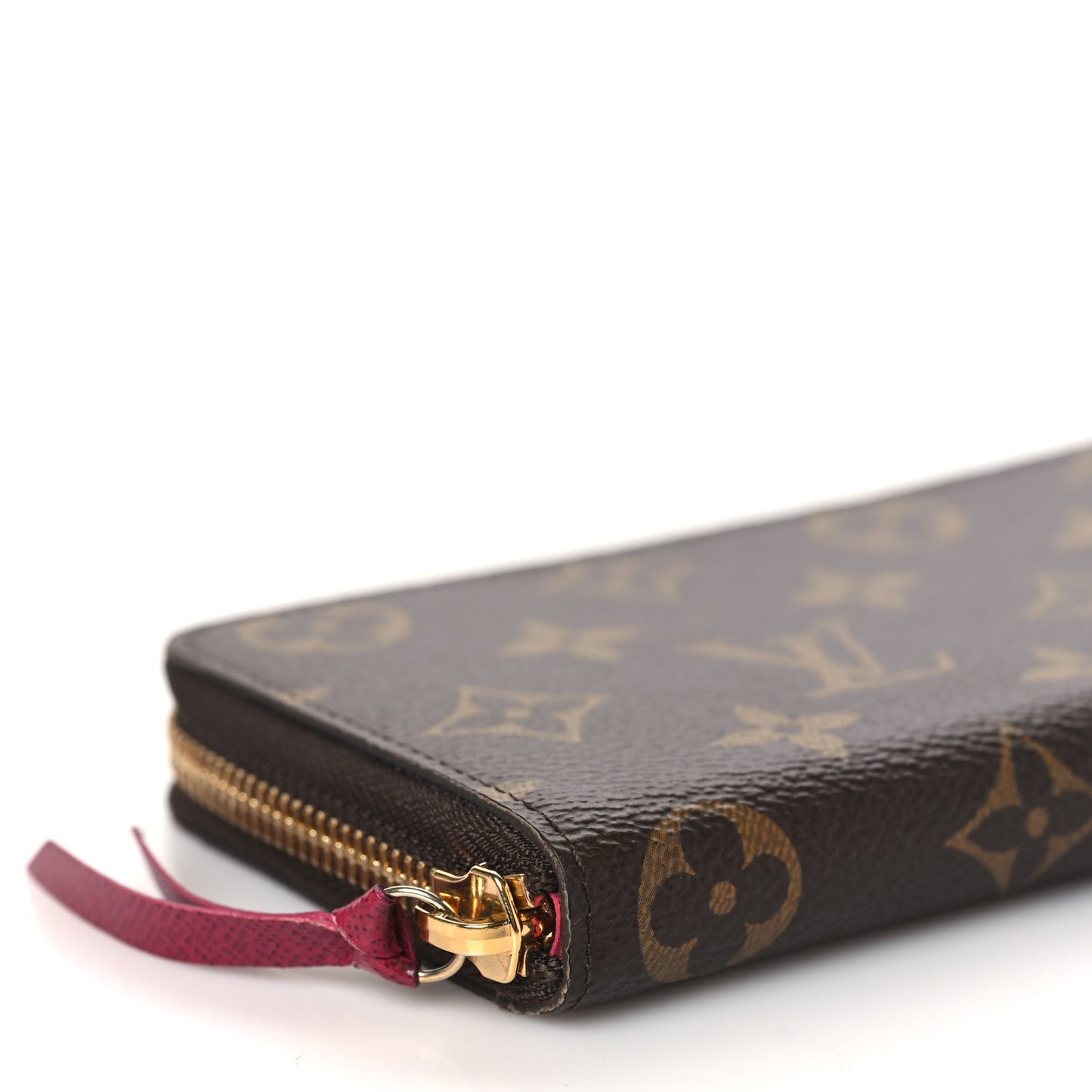 Monogram Clemence Wallet Fuchsia