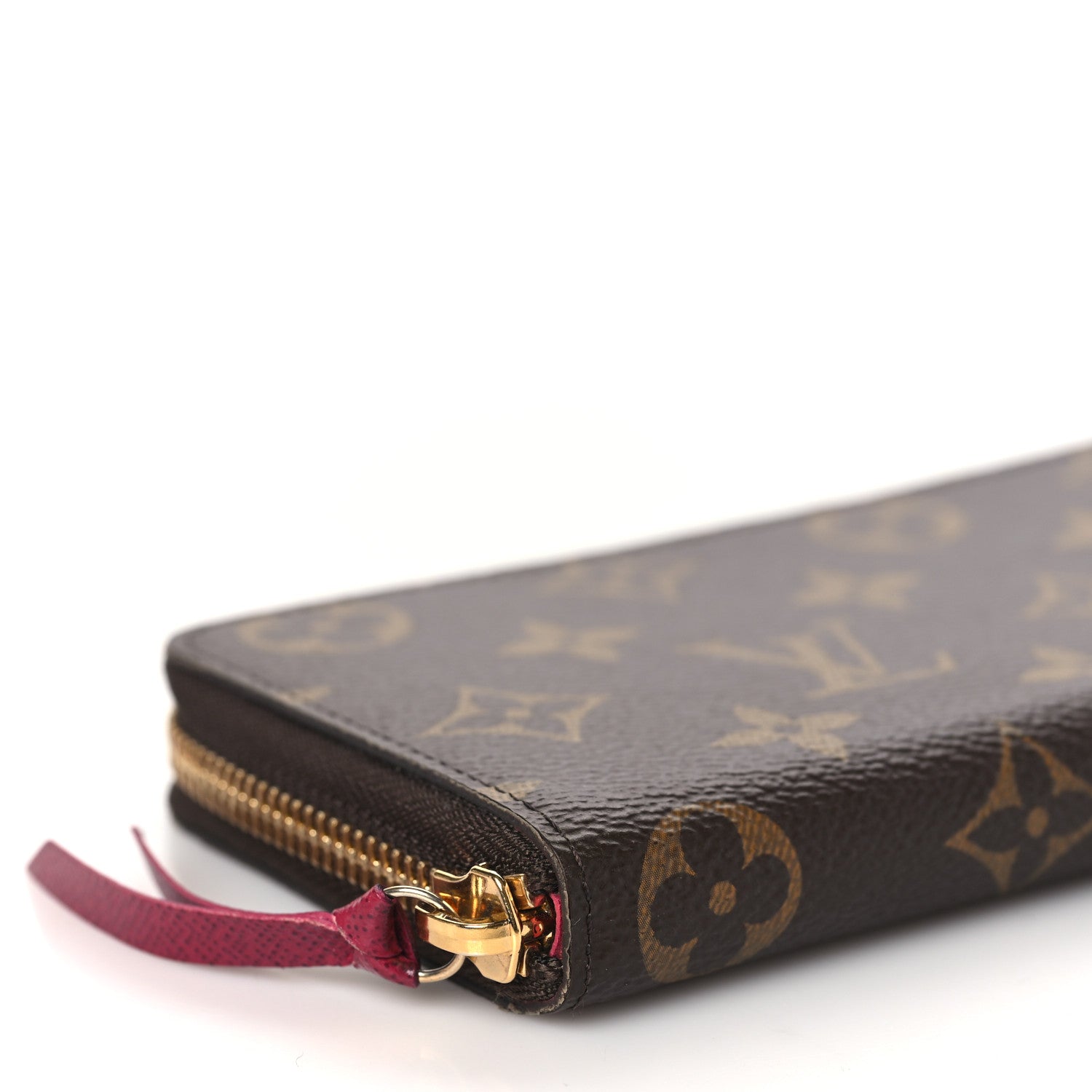 Louis Vuitton Monogram Clemence Wallet Fuchsia 8 of 10
