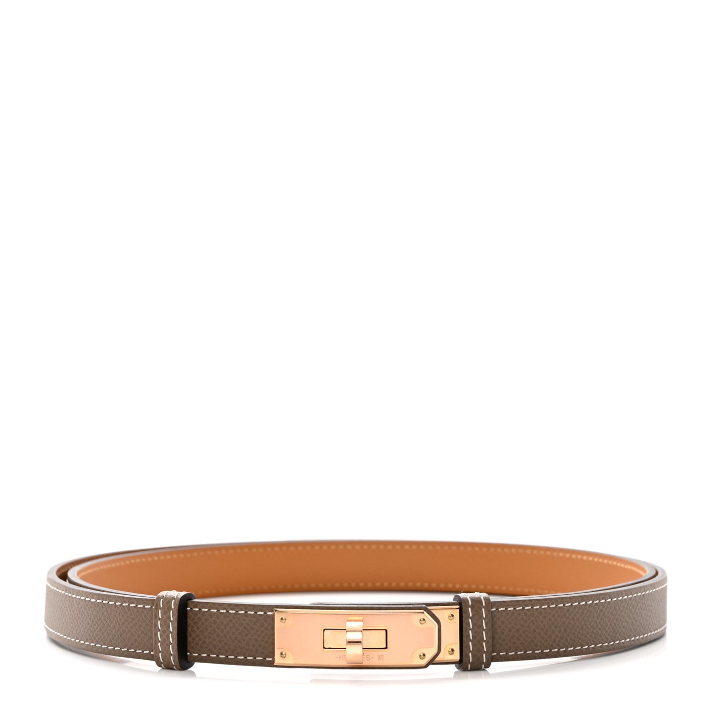 Epsom Kelly Belt Etoupe