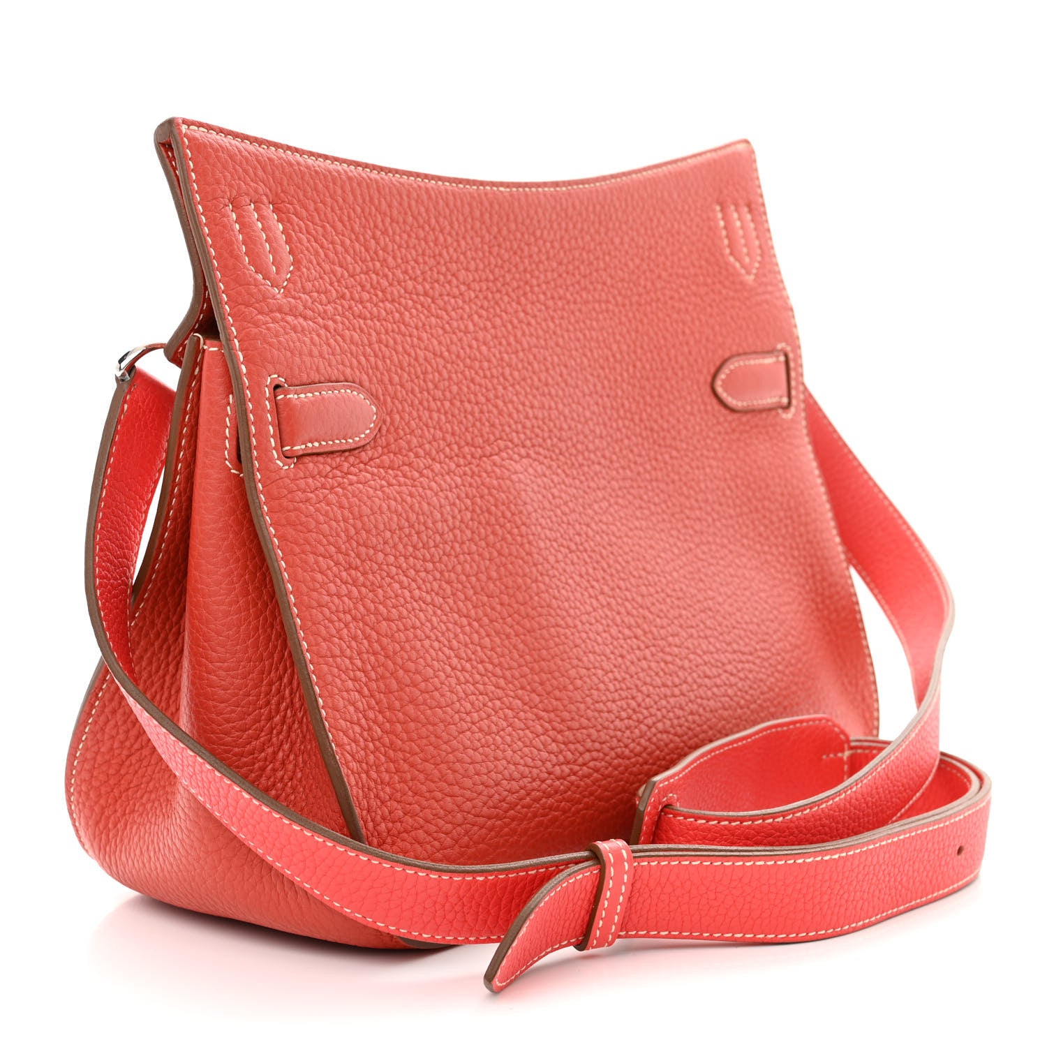 Hermes Taurillon Clemence Jypsiere 28 Sanguine Bougainvillea 3 of 10