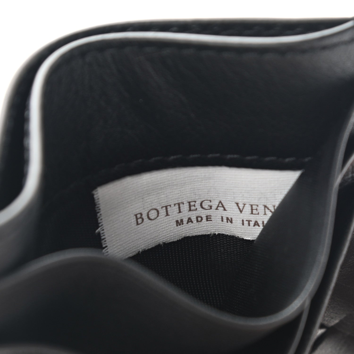 Bottega Veneta Nappa Intrecciato Card Holder Black 6 of 7