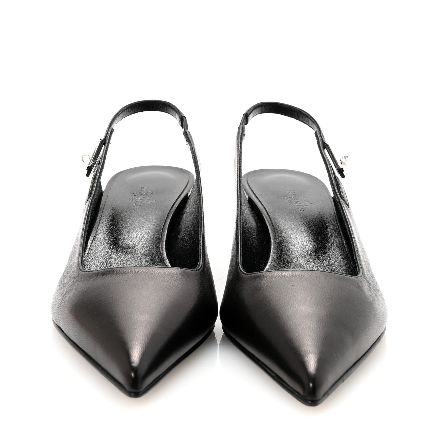 Hermes Nappa Lover 40 Pumps 40 Black 3 of 9