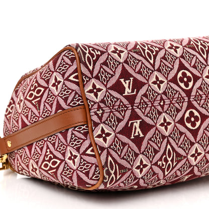 Louis Vuitton Jacquard Since 1854 Speedy Bandouliere 25 Bordeaux 10 of 11