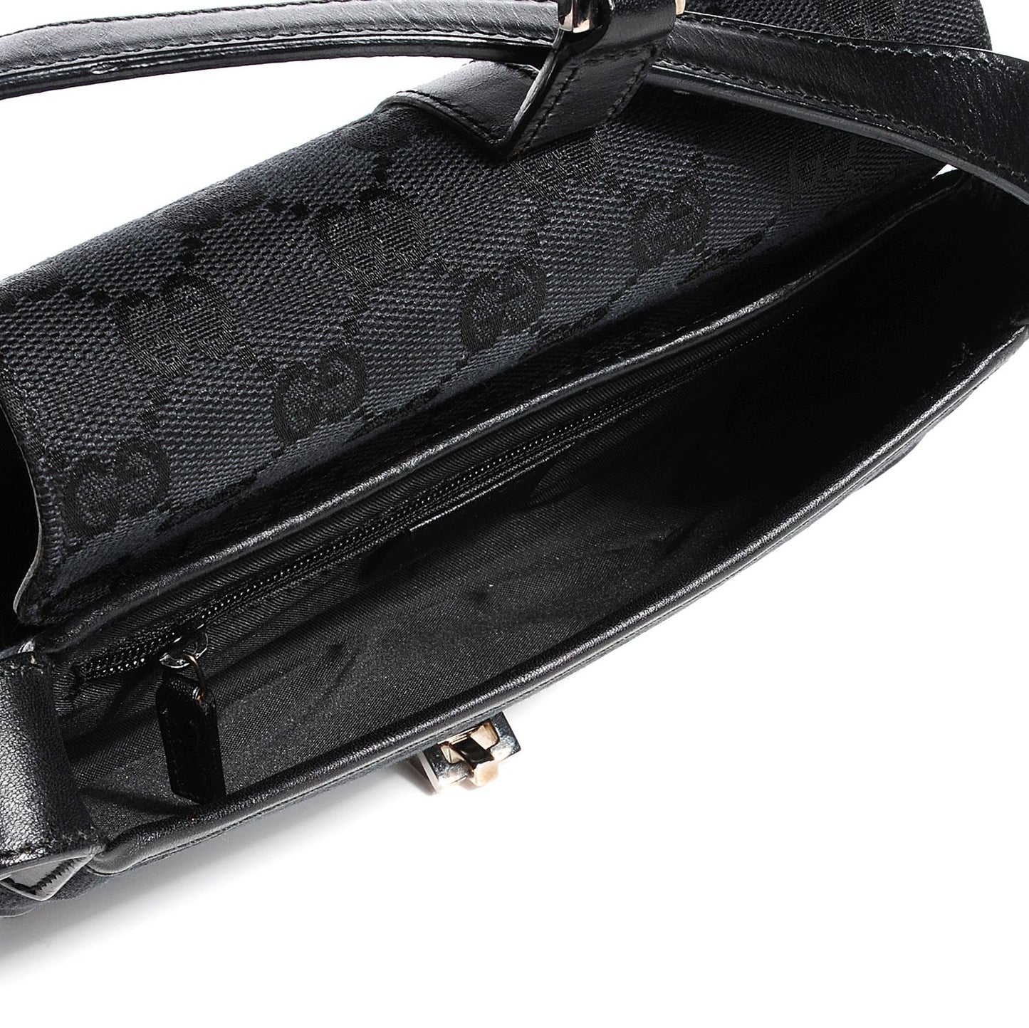 Monogram Mini Jackie O Hobo Black