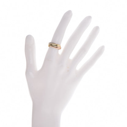 Cartier 18K Pink Yellow White Gold Les Must De Trinity Ring 49 4.75 2 of 8