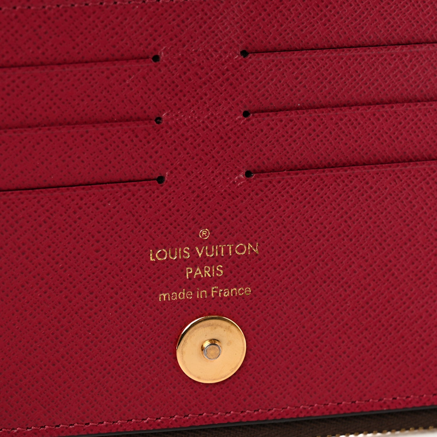 Louis Vuitton Monogram Adele Wallet Fuchsia 6 of 9