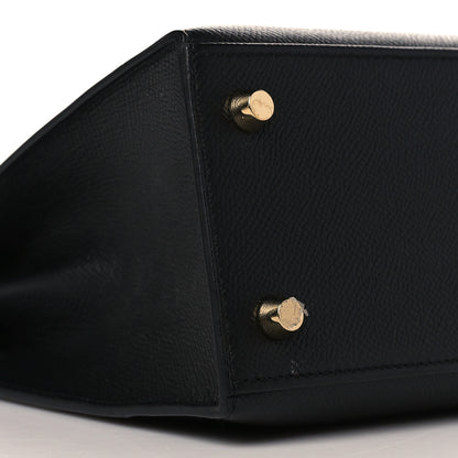 Hermes Epsom Kelly Sellier 25 Black 9 of 10