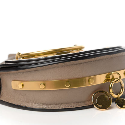 Chloe Calfskin Small Nile Bracelet Minaudiere Bag Motty Grey 6 of 10