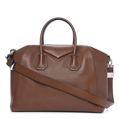 Givenchy Sugar Goatskin Medium Antigona Brown 1 of 14