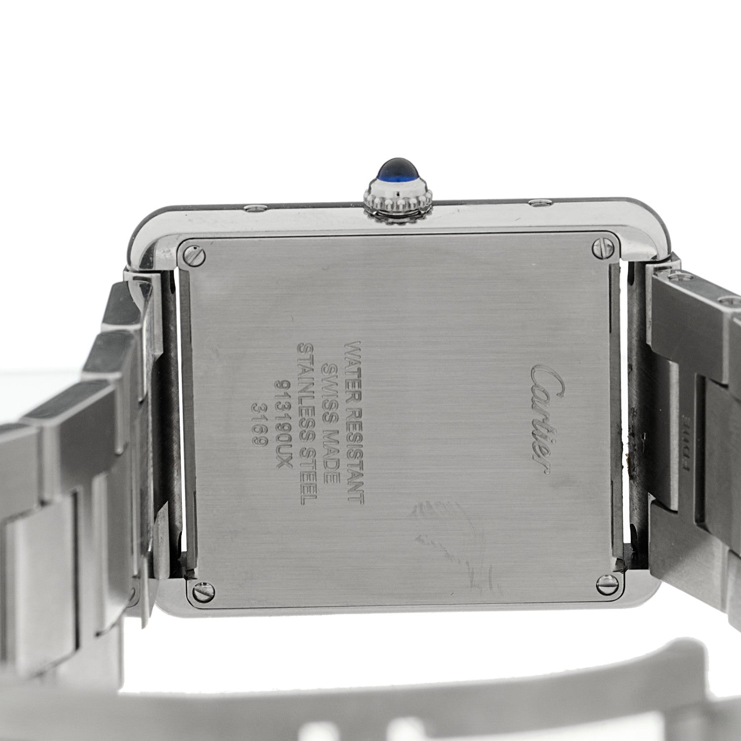 Cartier Stainless Steel 27mm Tank Solo Quartz Watch 4 of 4