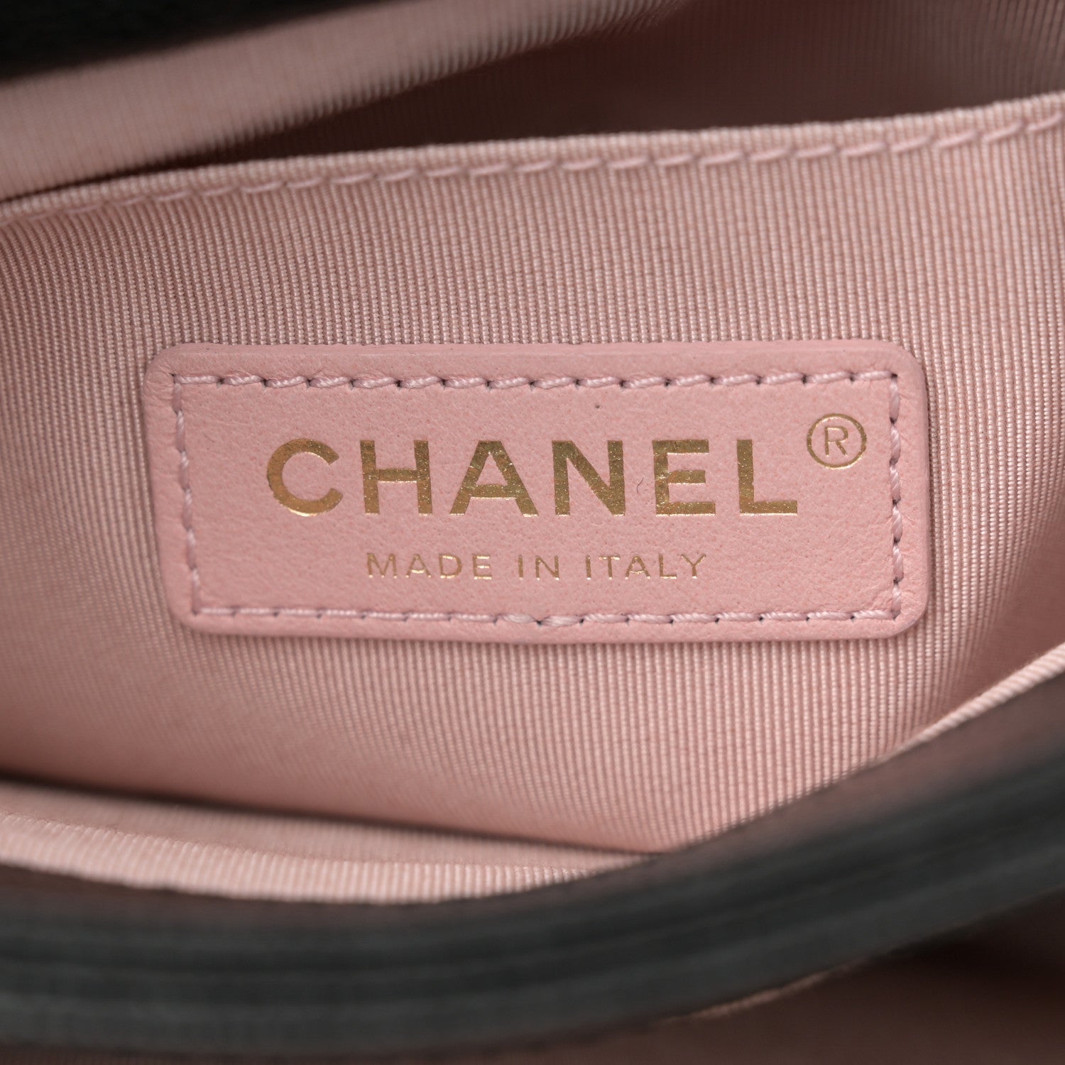 Chanel Caviar Quilted Chain Scarf Handle Bucket Bag Black 6 of 10