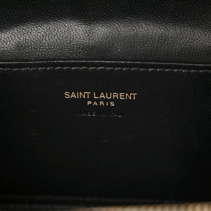 Saint Laurent Lambskin Quilted Mini Gaby Vanity Case Black 6 of 13