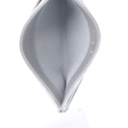 Chanel Metallic Lambskin Quilted Card Holder Silver 5 of 9