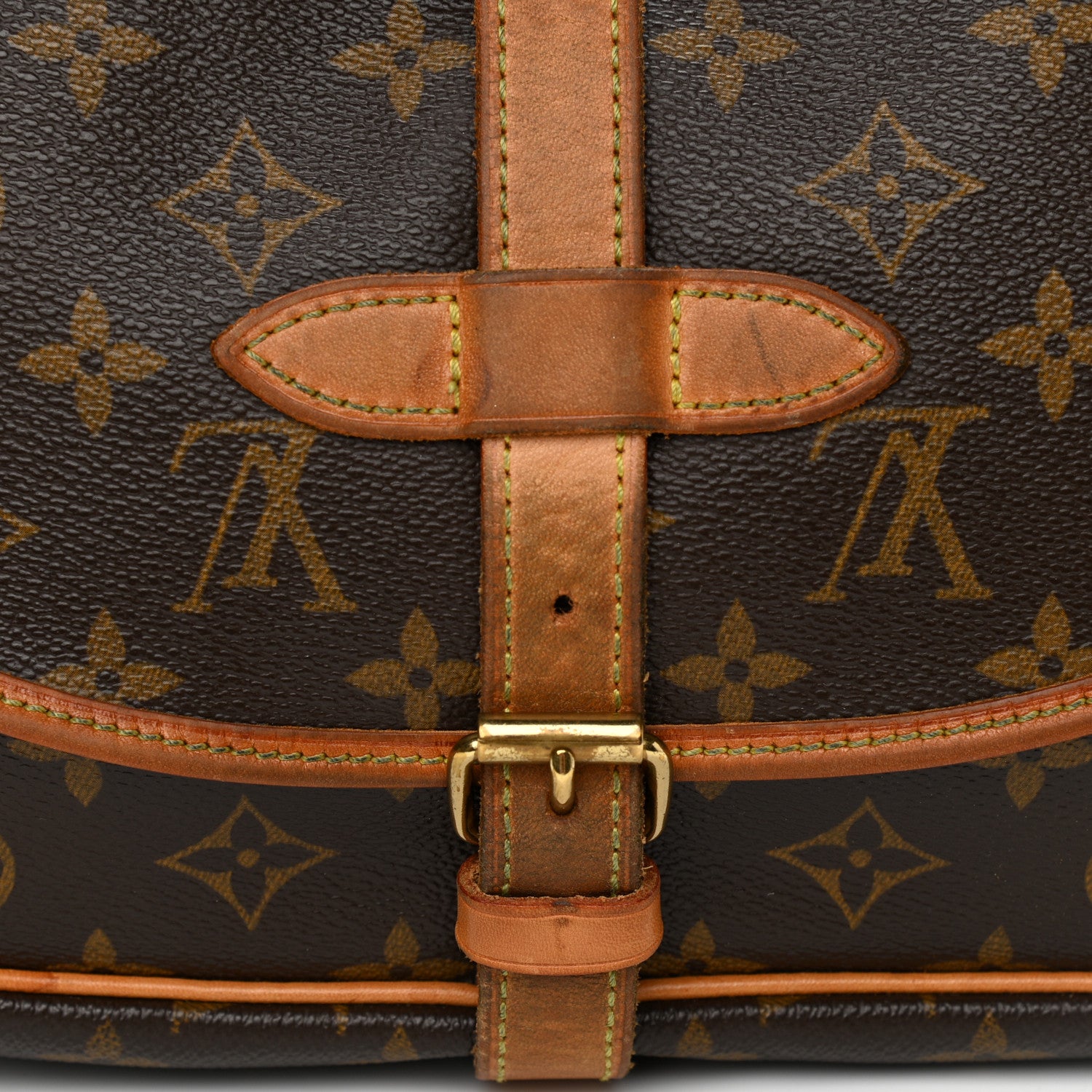 Louis Vuitton Monogram Saumur 30 12 of 14