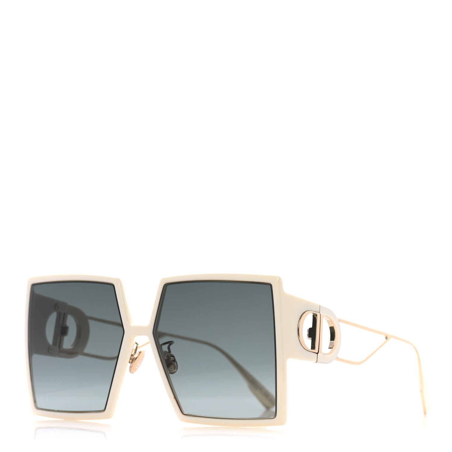 Christian Dior Square 30 Montaigne Sunglasses White 1 of 10