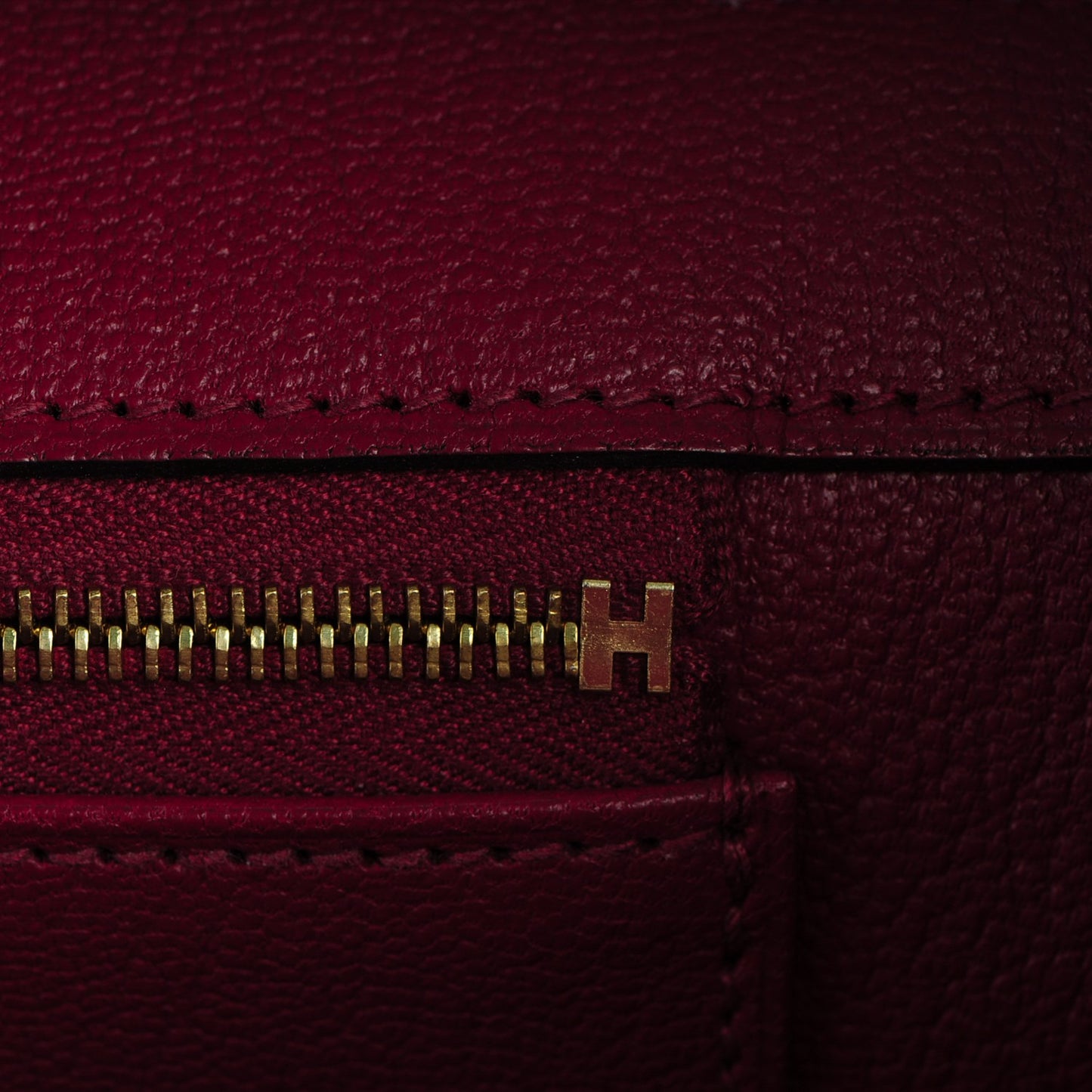 Togo Birkin 35 Rouge Grenat