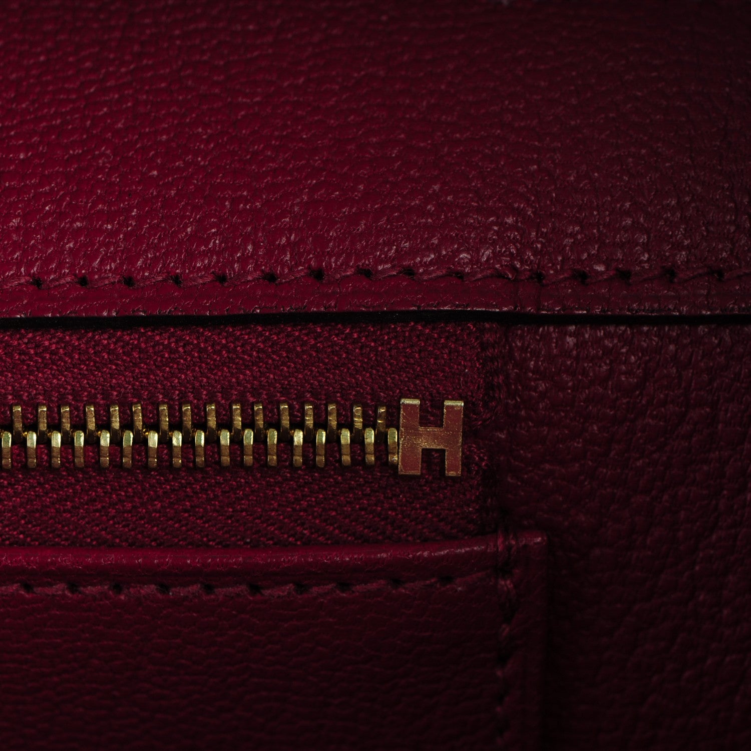Hermes Togo Birkin 35 Rouge Grenat 21 of 36