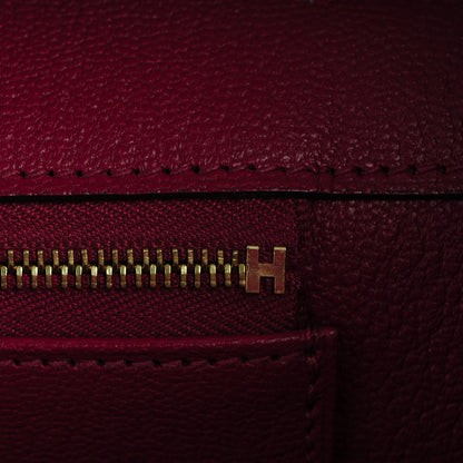 Hermes Togo Birkin 35 Rouge Grenat 21 of 36