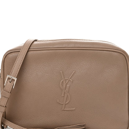 Saint Laurent Lambskin Monogram Small Lou Camera Bag Light Taupe 8 of 11
