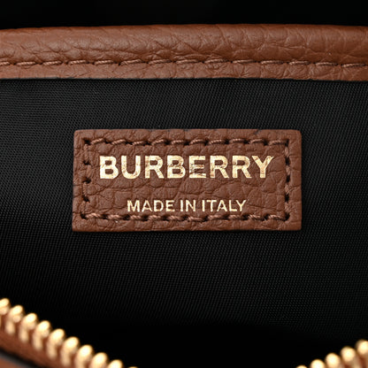 Burberry Grainy Calfskin Embossed Crossbody Bag Tan 6 of 10