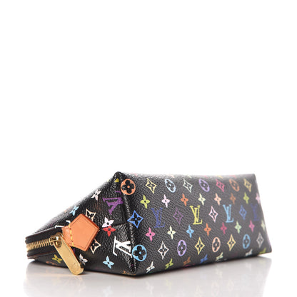 Louis Vuitton Monogram Multicolor Cosmetic Pouch Black Grenade 4 of 6