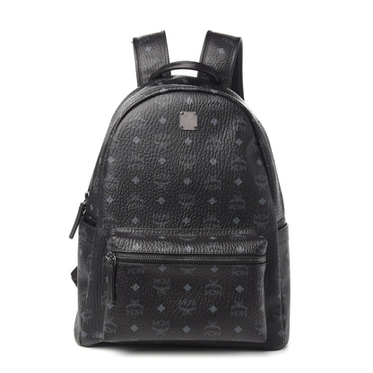 MCM Visetos Medium Stark Backpack Black 1 of 9