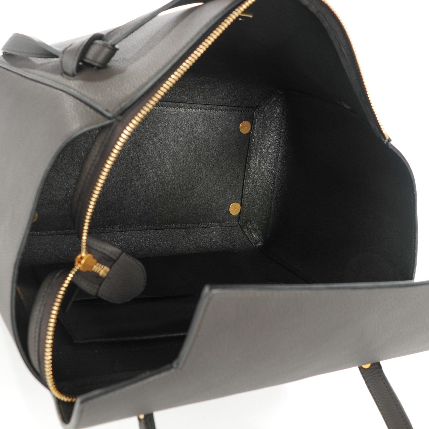 Celine Baby Grained Calfskin Small Belt Bag Dark Taupe 5 of 8