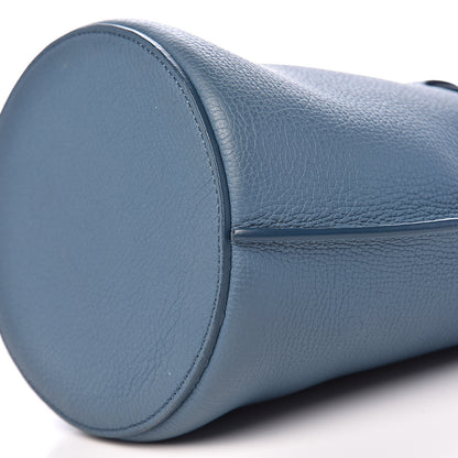 Celine Supple Grained Calfskin Nano Big Bag Bucket Slate Blue 8 of 10