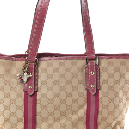 Gucci Monogram Medium Jolicoeur Tote Pink 6 of 8