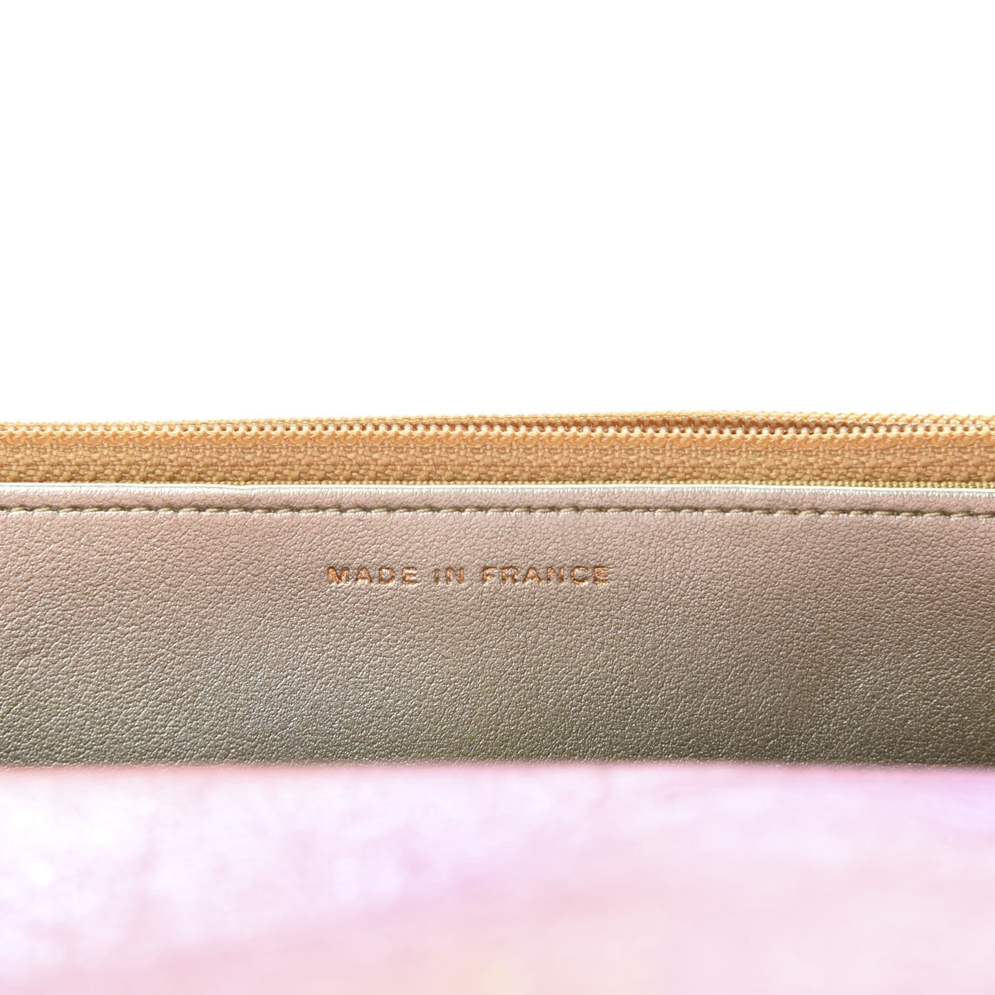 Metallic Goatskin Quilted 2.55 Reissue Wallet on Chain WOC Multicolor