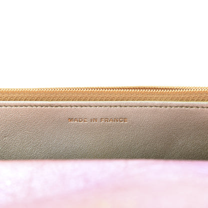 Chanel Metallic Goatskin Quilted 2.55 Reissue Wallet on Chain WOC Multicolor 9 of 12