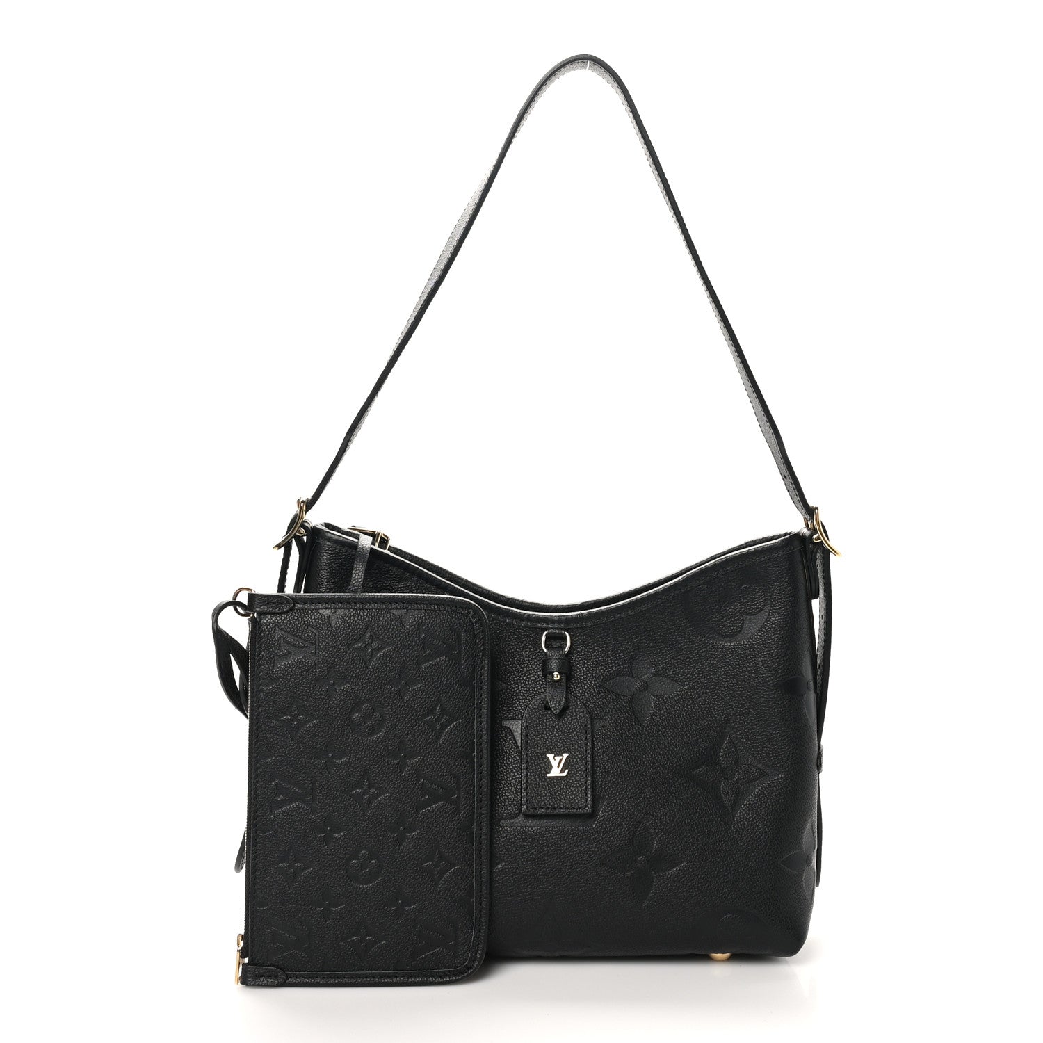 Louis Vuitton Empreinte Carryall PM Black 3 of 10