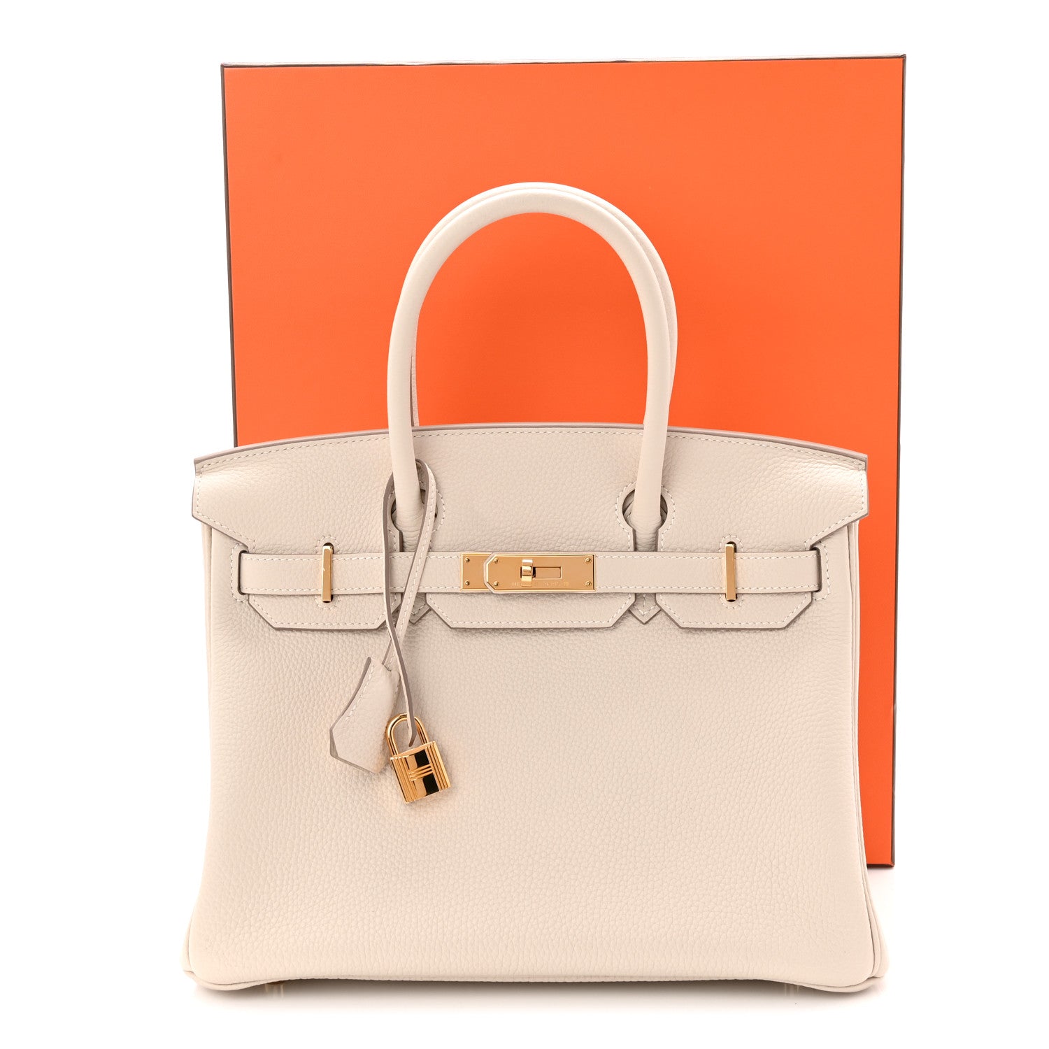 Hermes Togo Birkin 30 Craie 11 of 11
