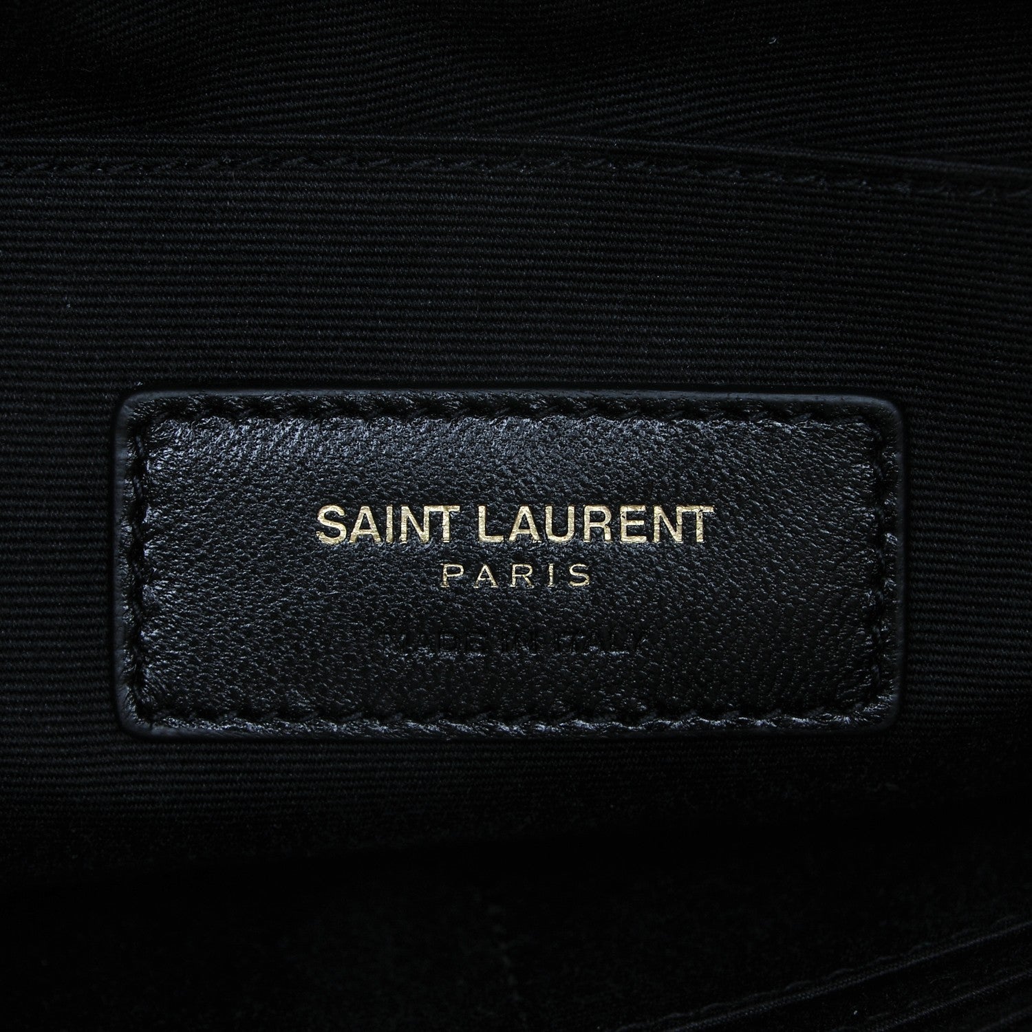 Saint Laurent Calfskin Teen Monogram Crossbody Bag Black 6 of 7