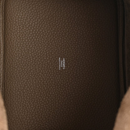 Hermes Taurillon Clemence Picotin Lock 22 MM Etoupe 4 of 10