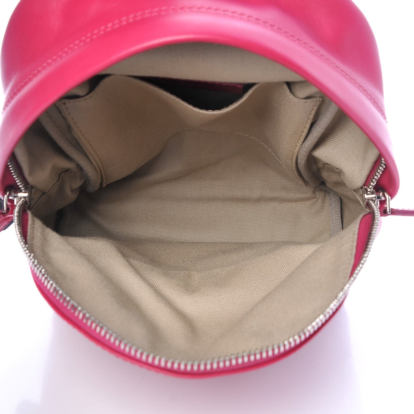 Smooth Calfskin Nano Backpack Fuchsia