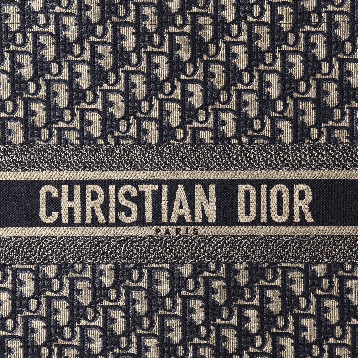 Christian Dior Oblique Book Tote Blue Multicolor 10 of 10