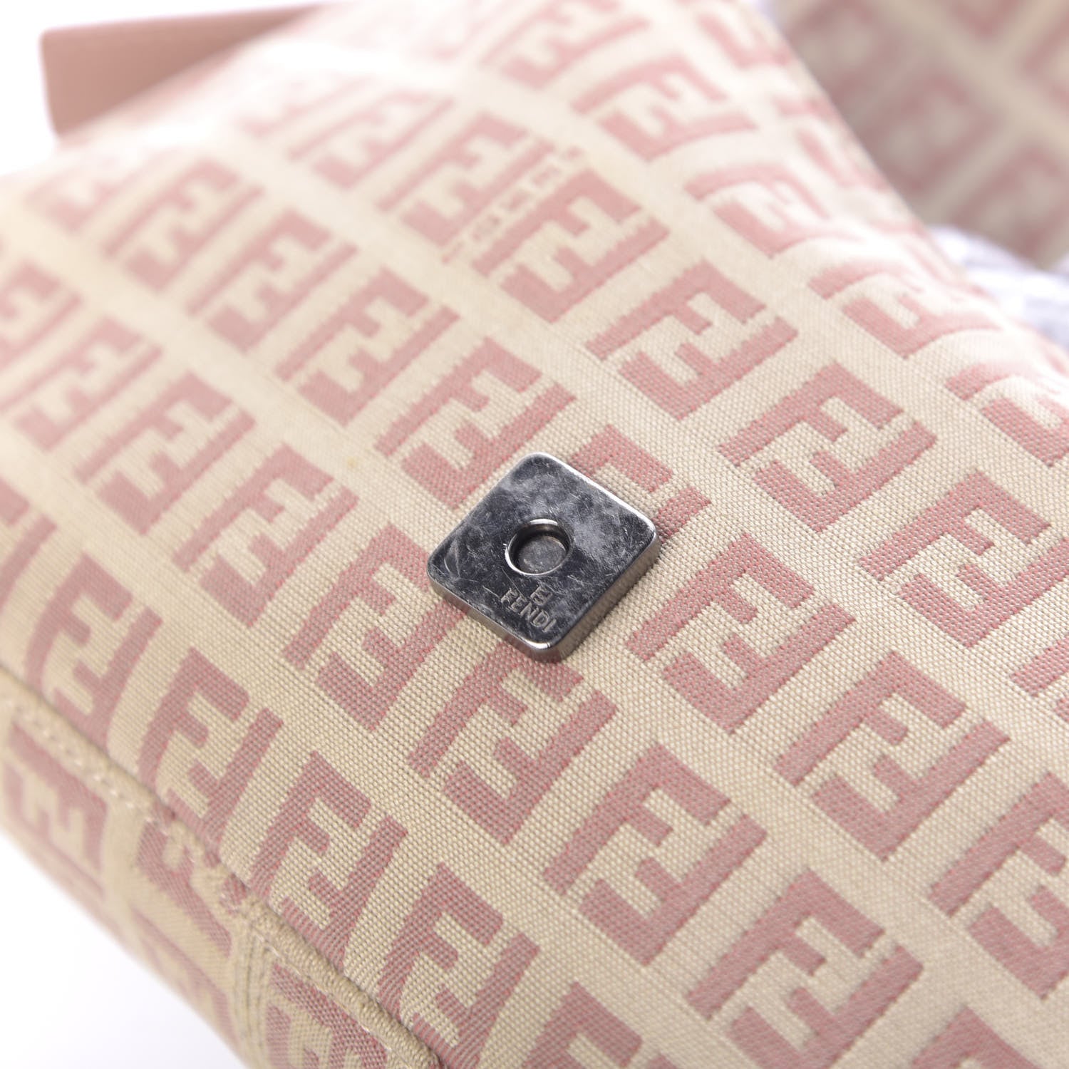 Fendi Zucchino Mini Mama Baguette Pink 11 of 13