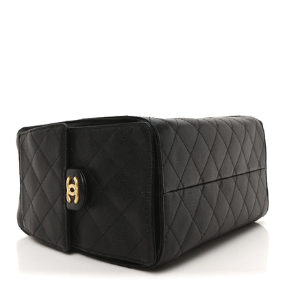 Chanel Caviar Quilted Small Chanel 25 Handbag Black 4 of 11