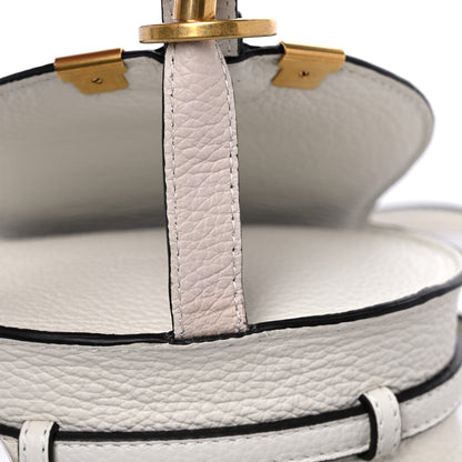 Chloe Calfskin Mini Marcie Round Crossbody Bag Abstract White 13 of 13