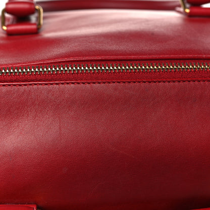 Saint Laurent Calfskin Classic Duffle 6 Red 14 of 14