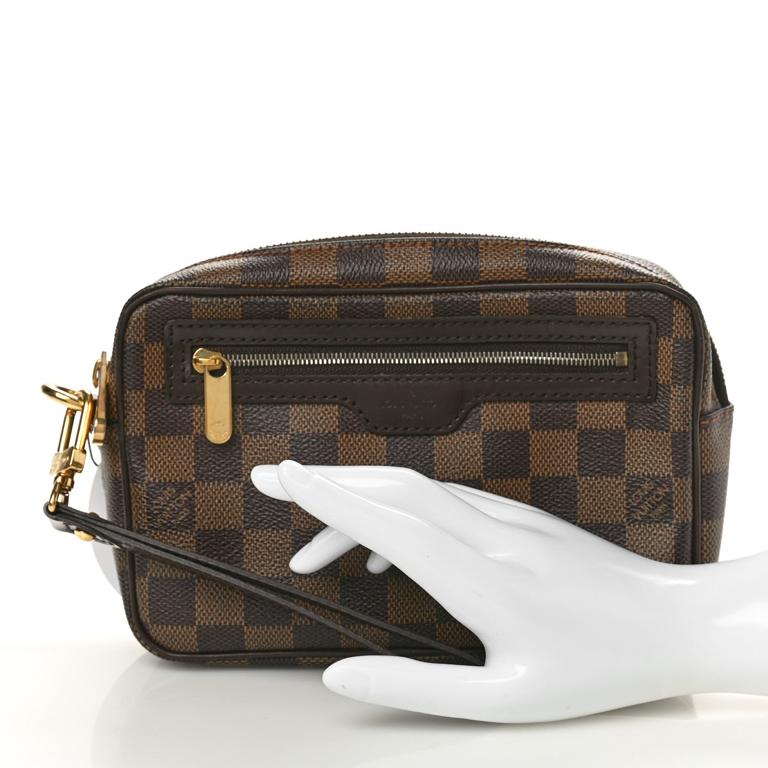 Louis Vuitton Damier Ebene Pochette Billets Macao 2 of 8